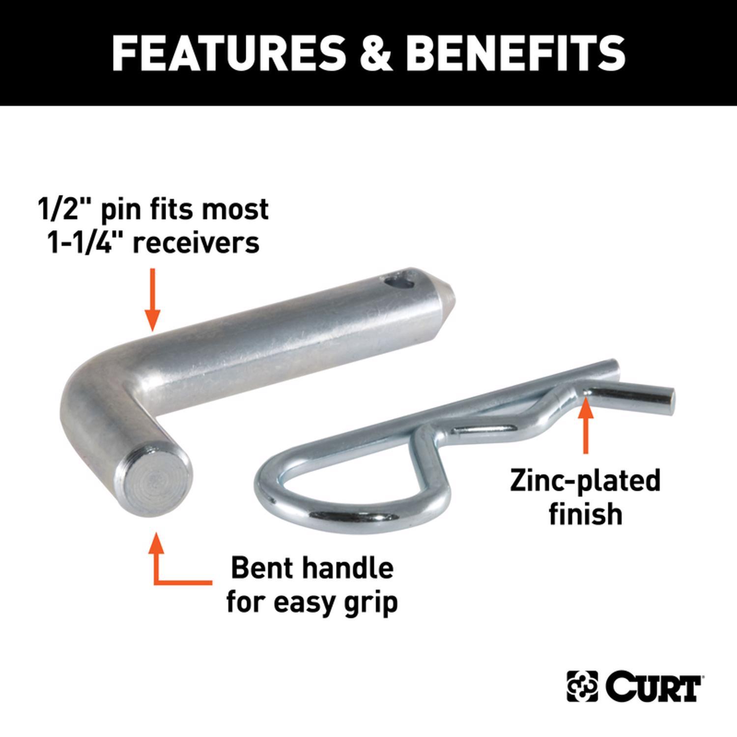 CURT Hitch Pin and Clip