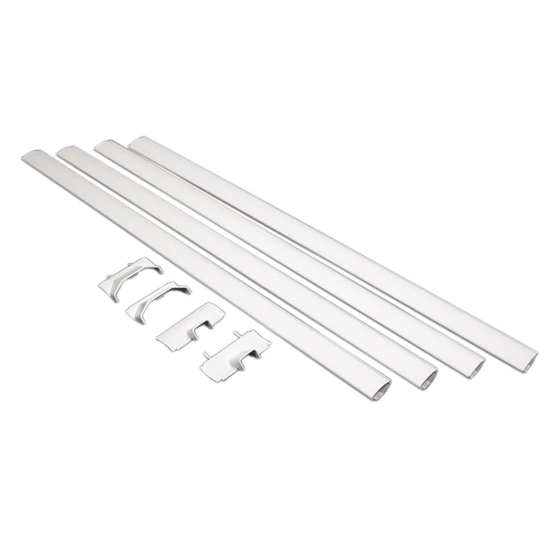 Legrand CordMate 1 1/2 x 5/8 in. D X 120 in. L Cord Cover Kit 1 pk