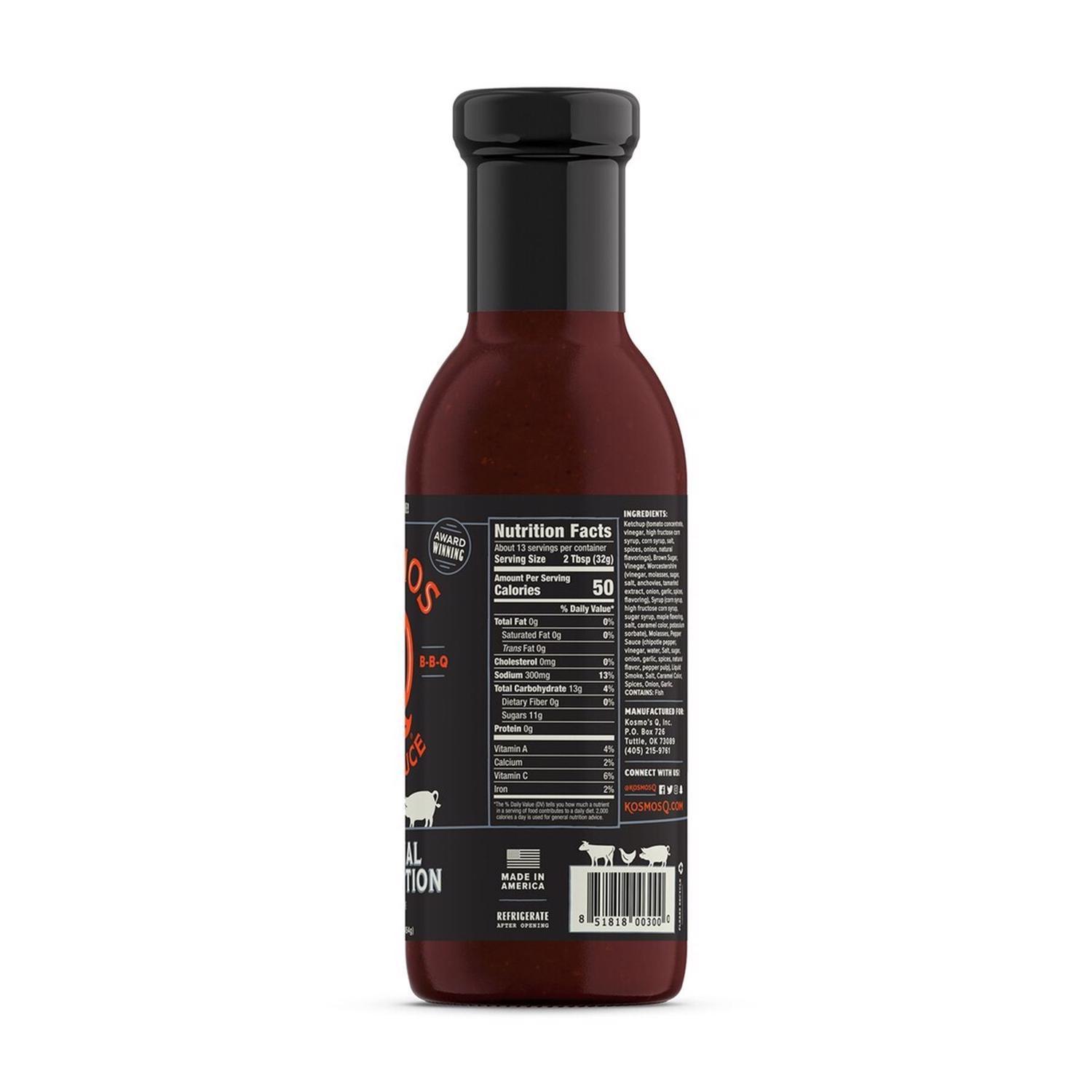 Kosmos Q Original Competition BBQ Sauce 14 oz