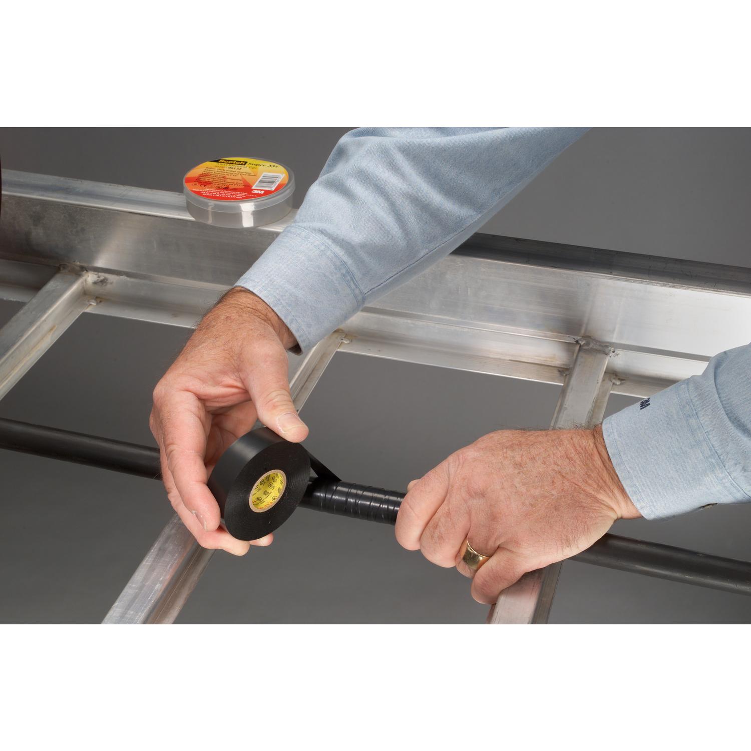 Scotch Super 33+ 3/4 in. W X 66 ft. L Black Vinyl Electrical Tape