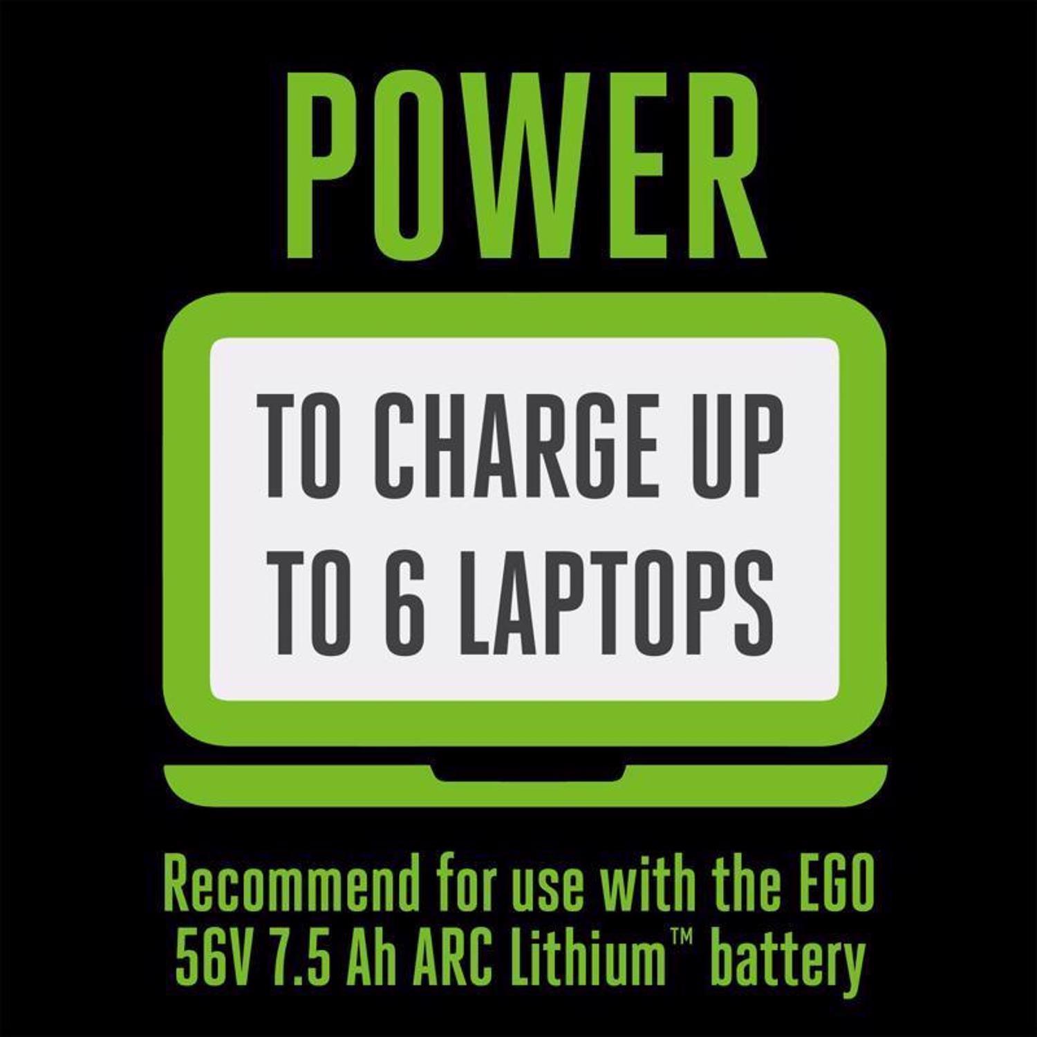 EGO Power+ Nexus Escape 400 W Portable Sine Wave Inverter
