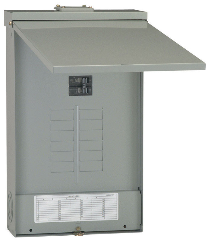 GE PowerMark Gold 100 amps 12 space 24 circuits 240 volts Plug-In Main Breaker Circuit Breaker P