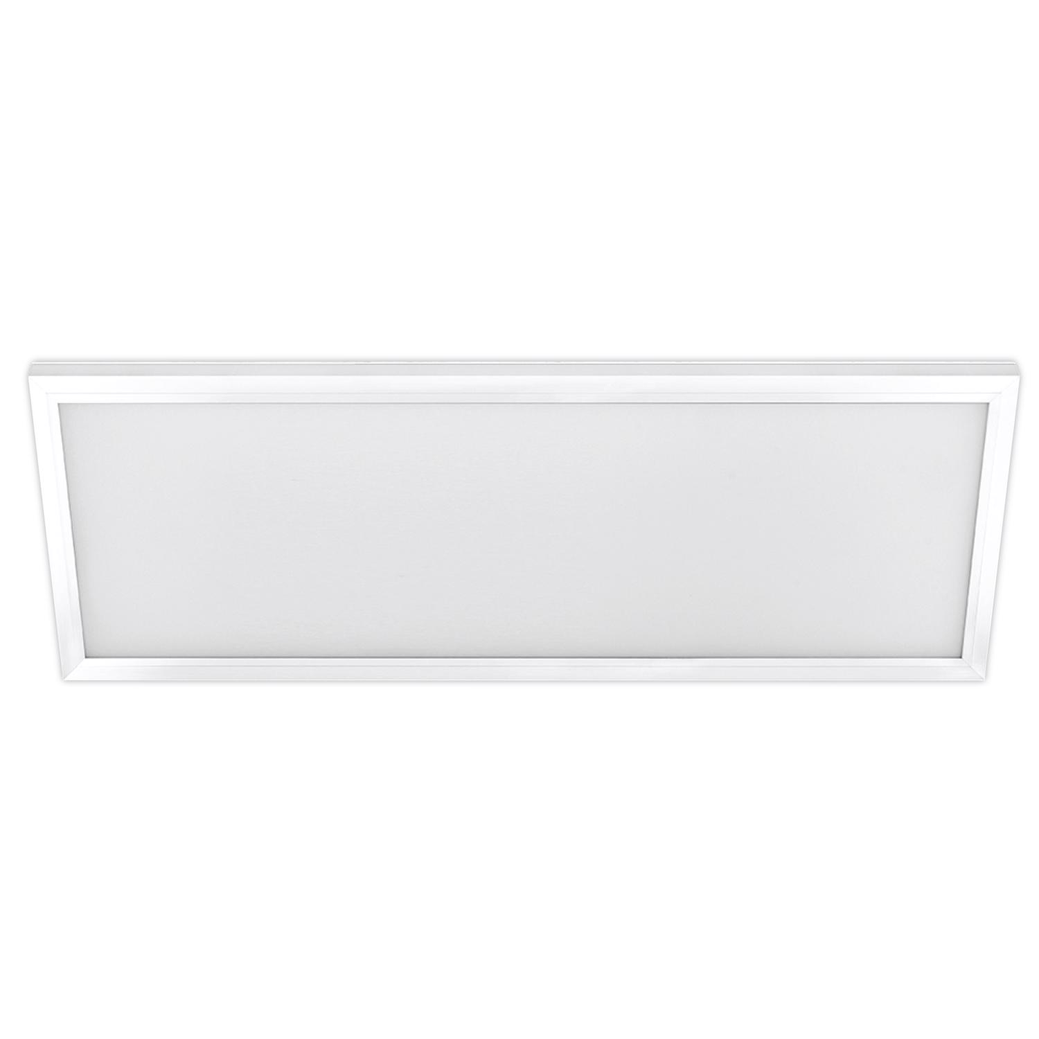 Feit Electric 0.91 in. H X 12 in. W X 48 in. L White LED Flat Panel Light Fixture