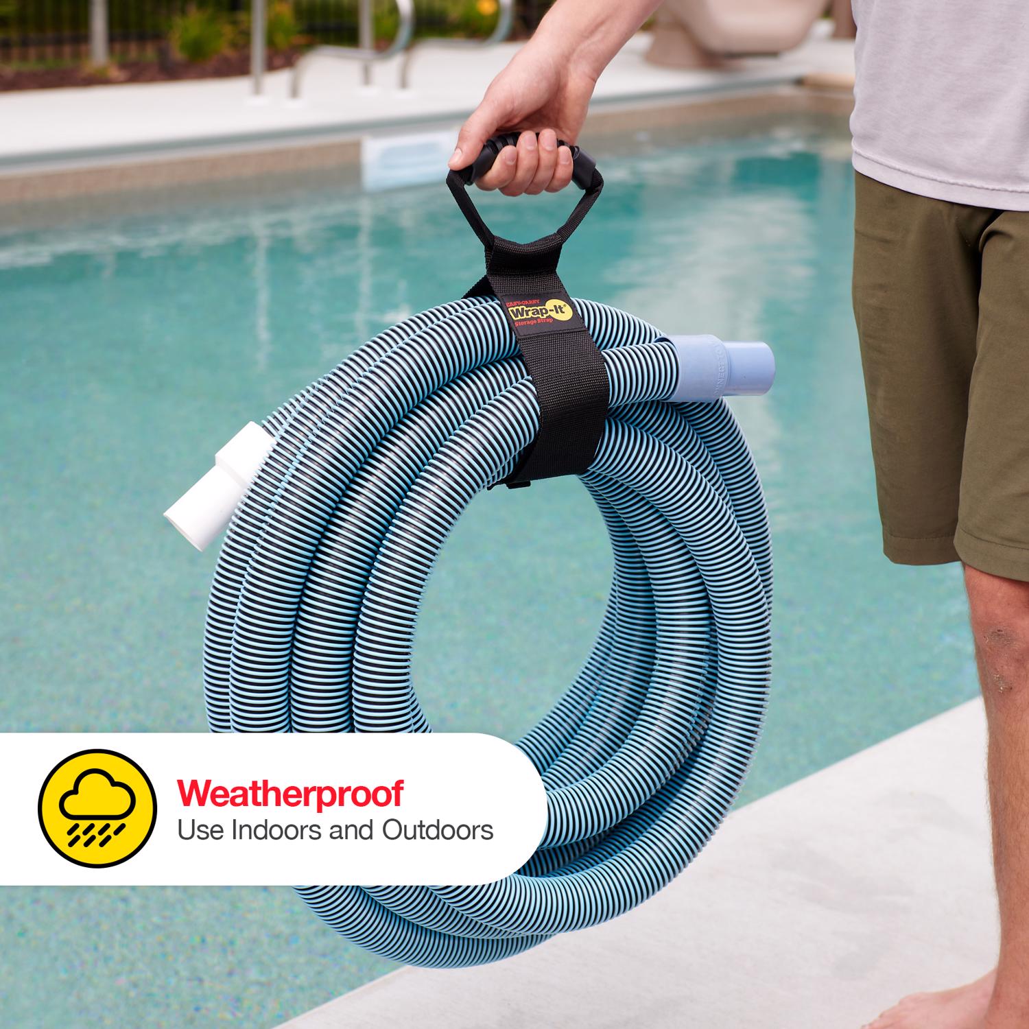 Wrap-It Storage Easy Carry 2.5 in. W X 28 in. L Black Storage Straps 50 lb 1 pk