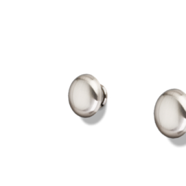 1-3/16" Diameter Mushroom Cabinet Knob Satin Nickel
