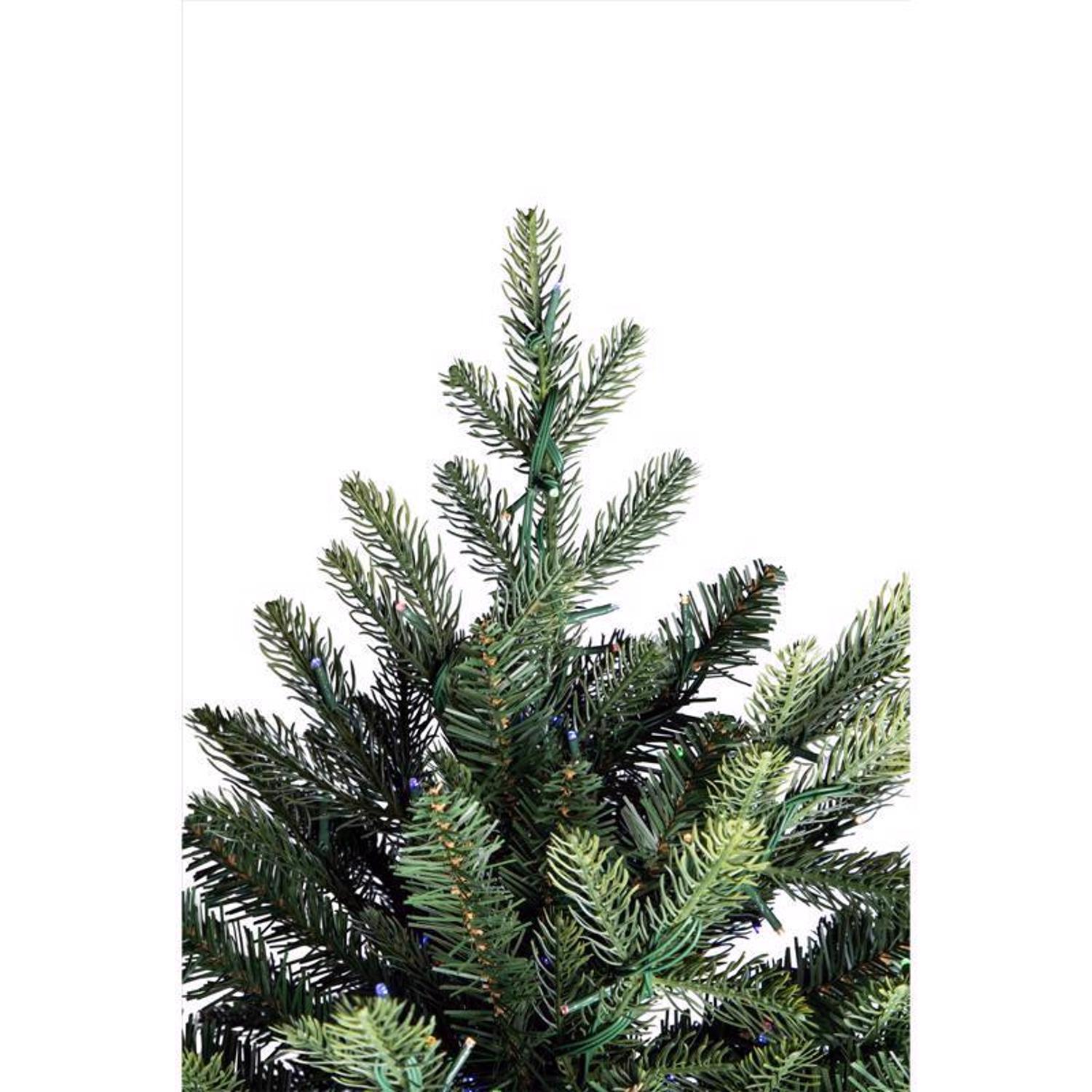 Holiday Bright Lights 7-1/2 ft. Full LED 2250 ct Emerald Pine Sparkle Color Changing Christmas Tree