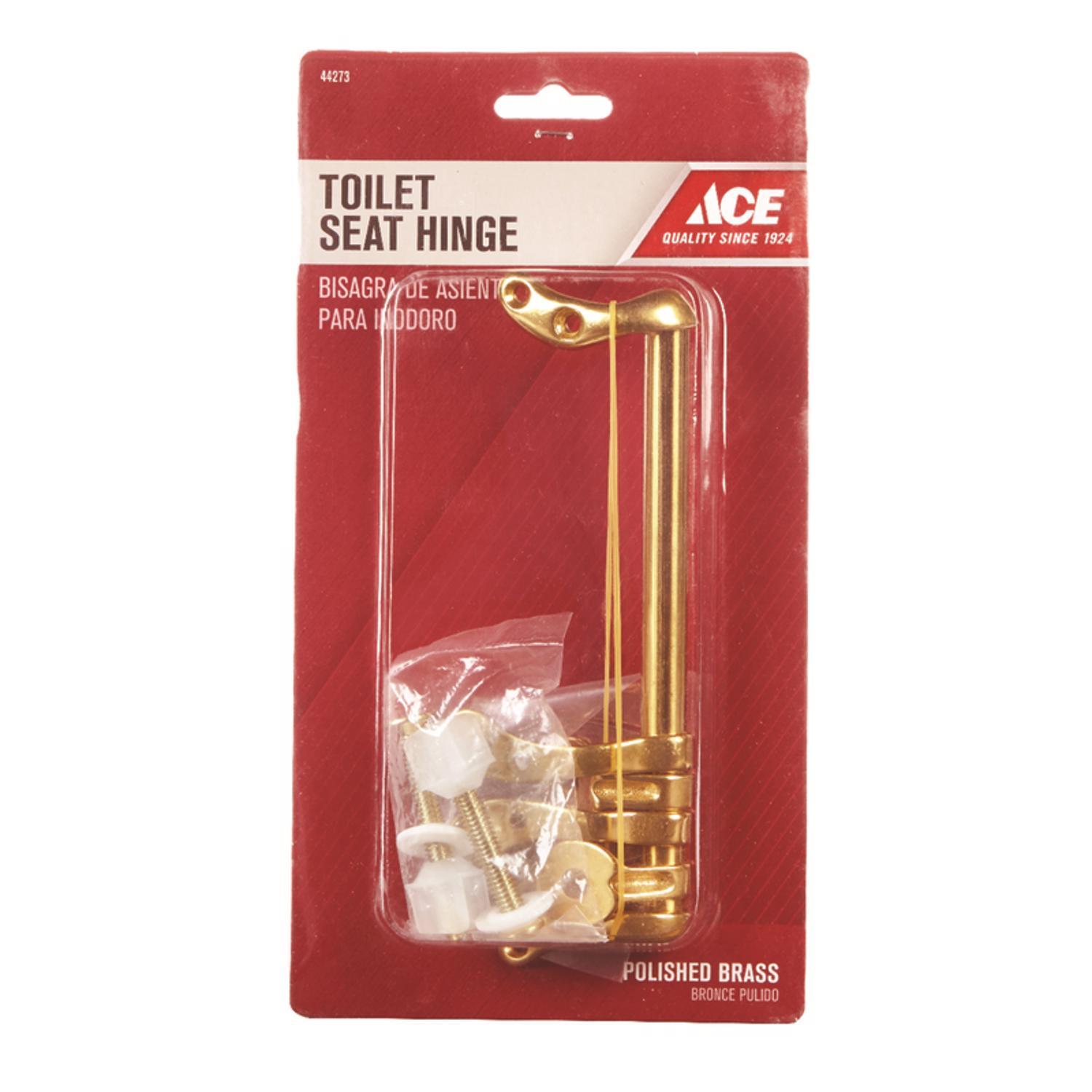 Ace Round Brass Toilet Seat