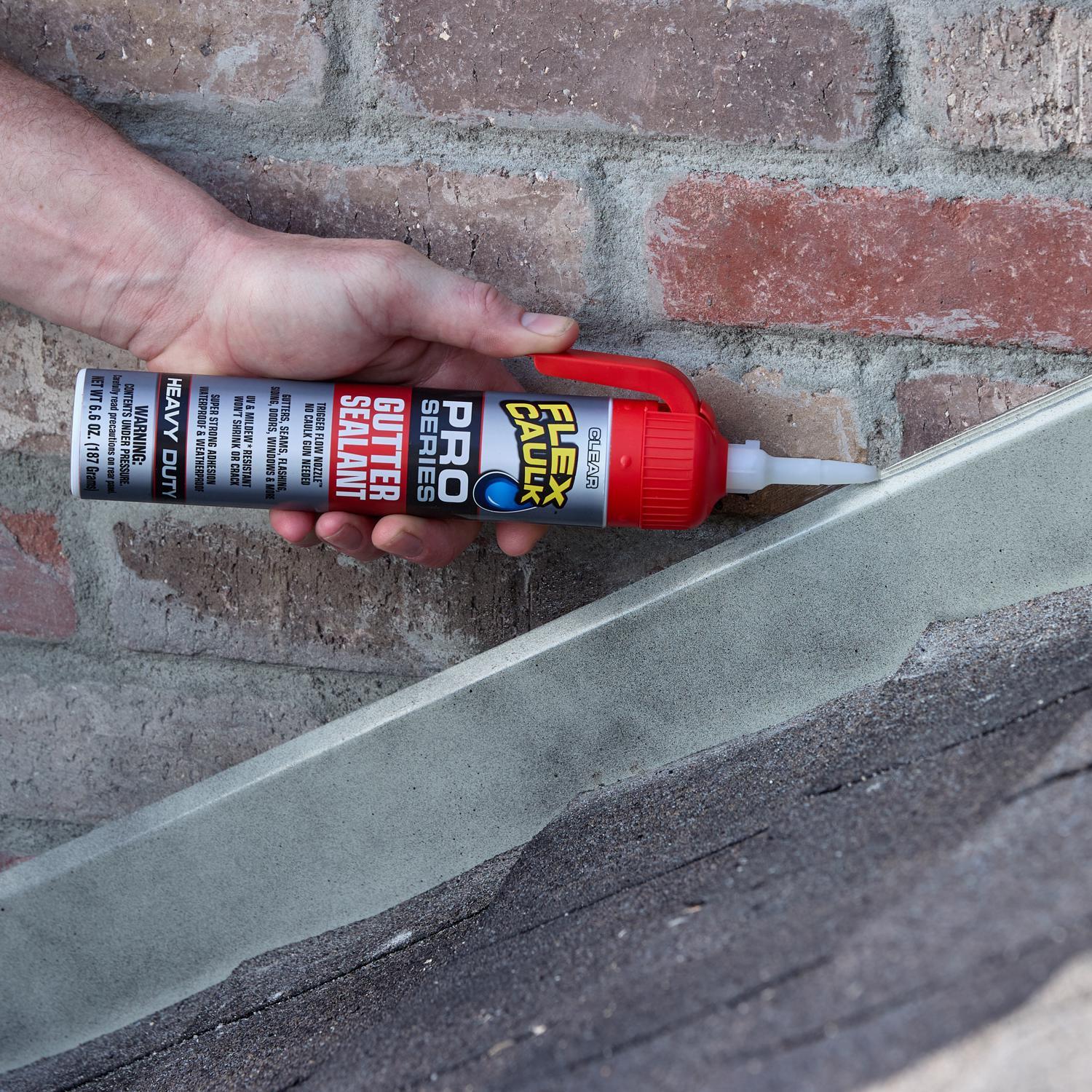 Flex Seal Family of Products Flex Caulk Pro Series Clear Polymer Advanced Hybrid Polymer Caulk Seala