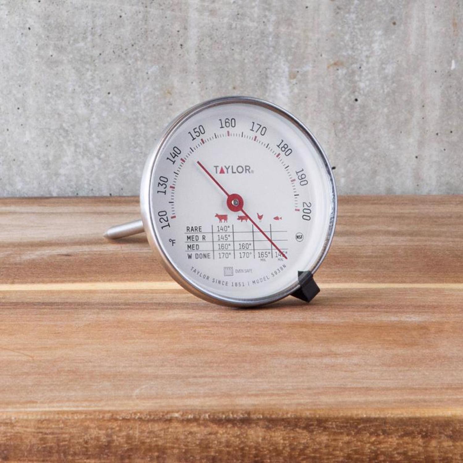 Taylor Instant Read Analog Meat Thermometer