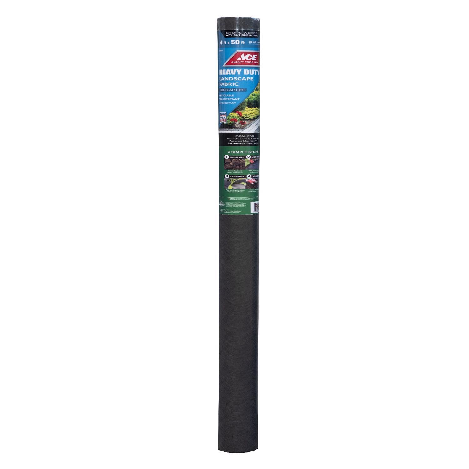 Ace 4 ft. W X 50 ft. L Fabric Landscape Fabric