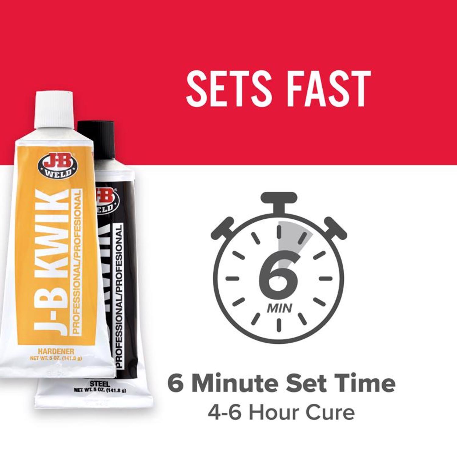 J-B Weld KwikWeld High Strength Automotive Adhesive Paste 10 oz
