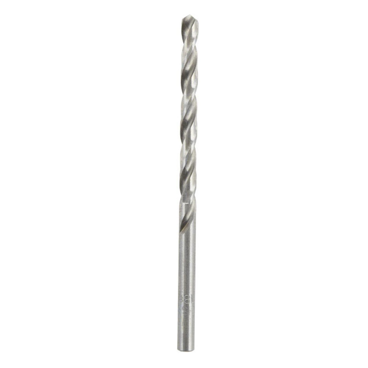 Irwin #19 X 3-1/4 in. L High Speed Steel Jobber Length Wire Gauge Bit Straight Shank 1 pk