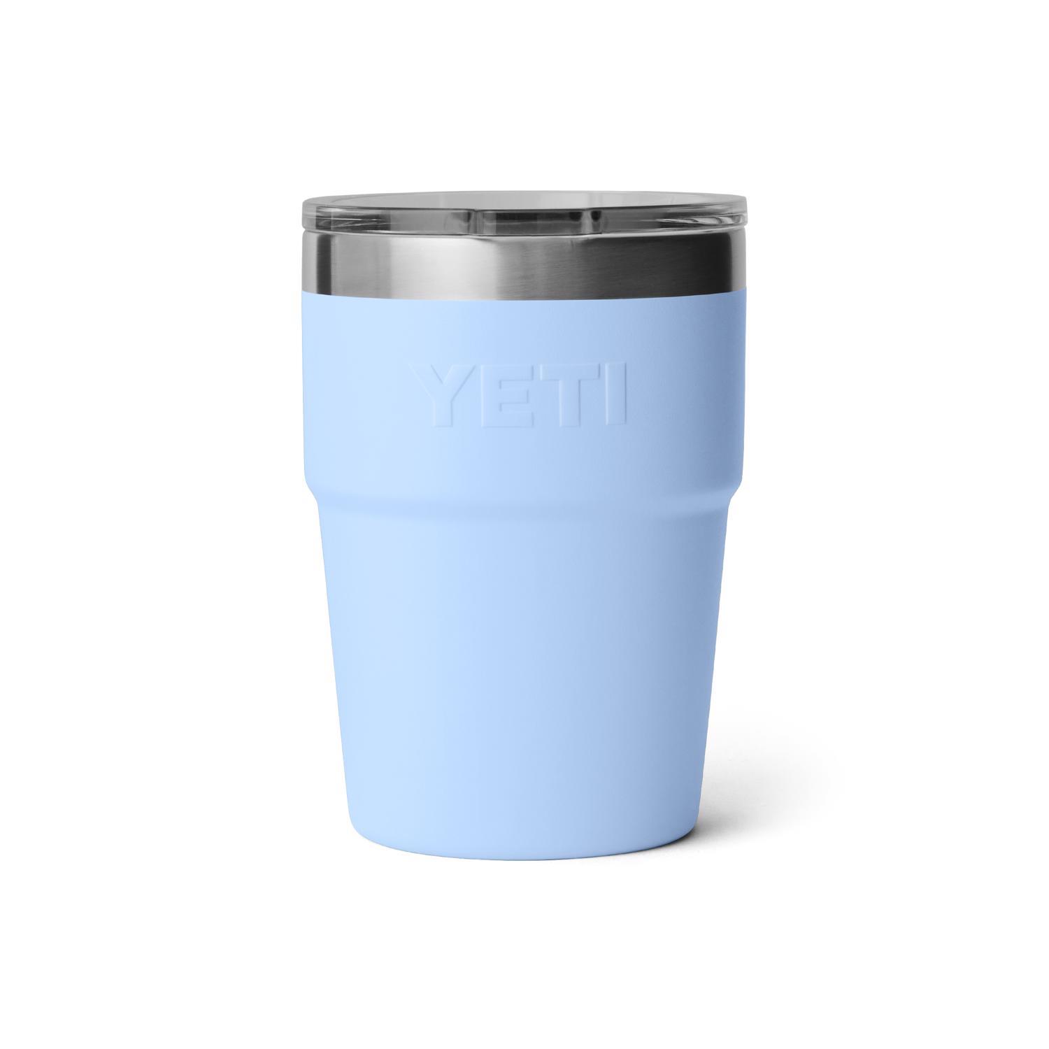 YETI Rambler 16 oz Big Sky Blue BPA Free Tumbler with MagSlider Lid