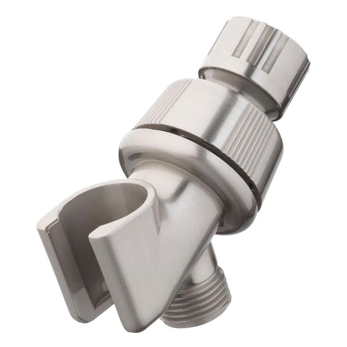 Oakbrook Collection Brushed Nickel Plastic Shower Arm Mount