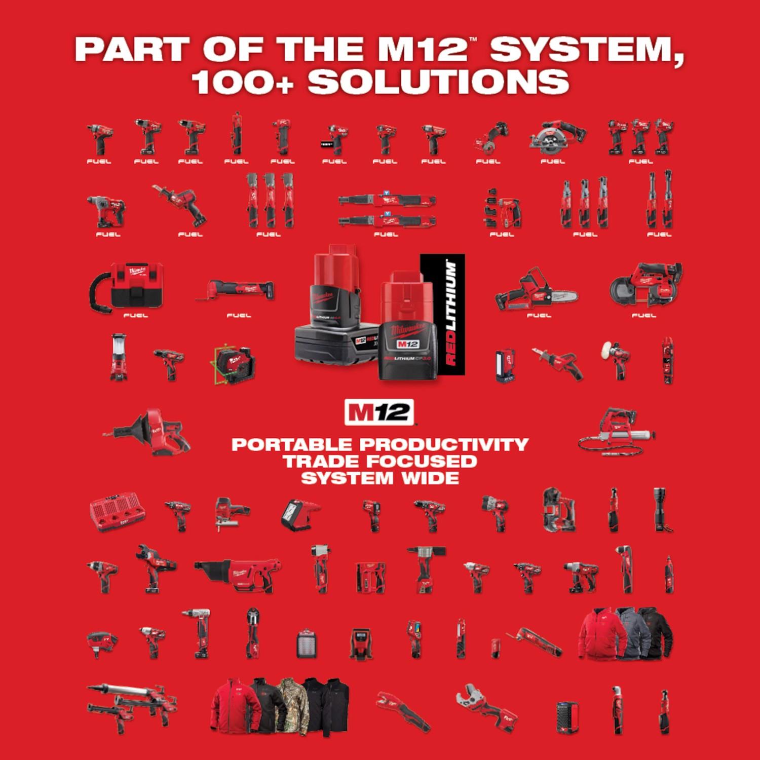Milwaukee M12 FUEL 3 in. Cordless Brushless Compact Cut-Off Tool Tool Only