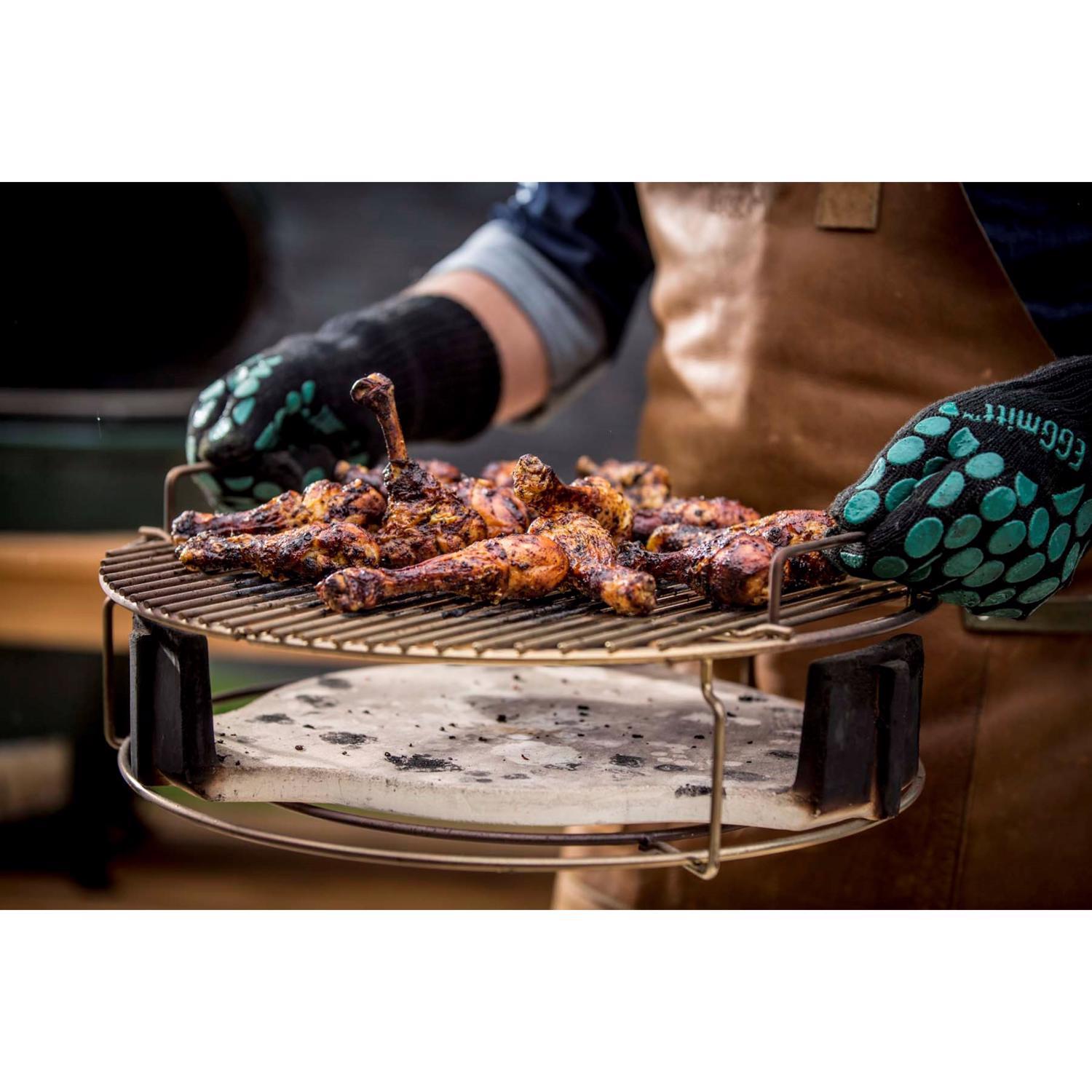 Big Green Egg Ceramic Heat Deflector For Big Green Egg convEGGtor for Xlarge Egg