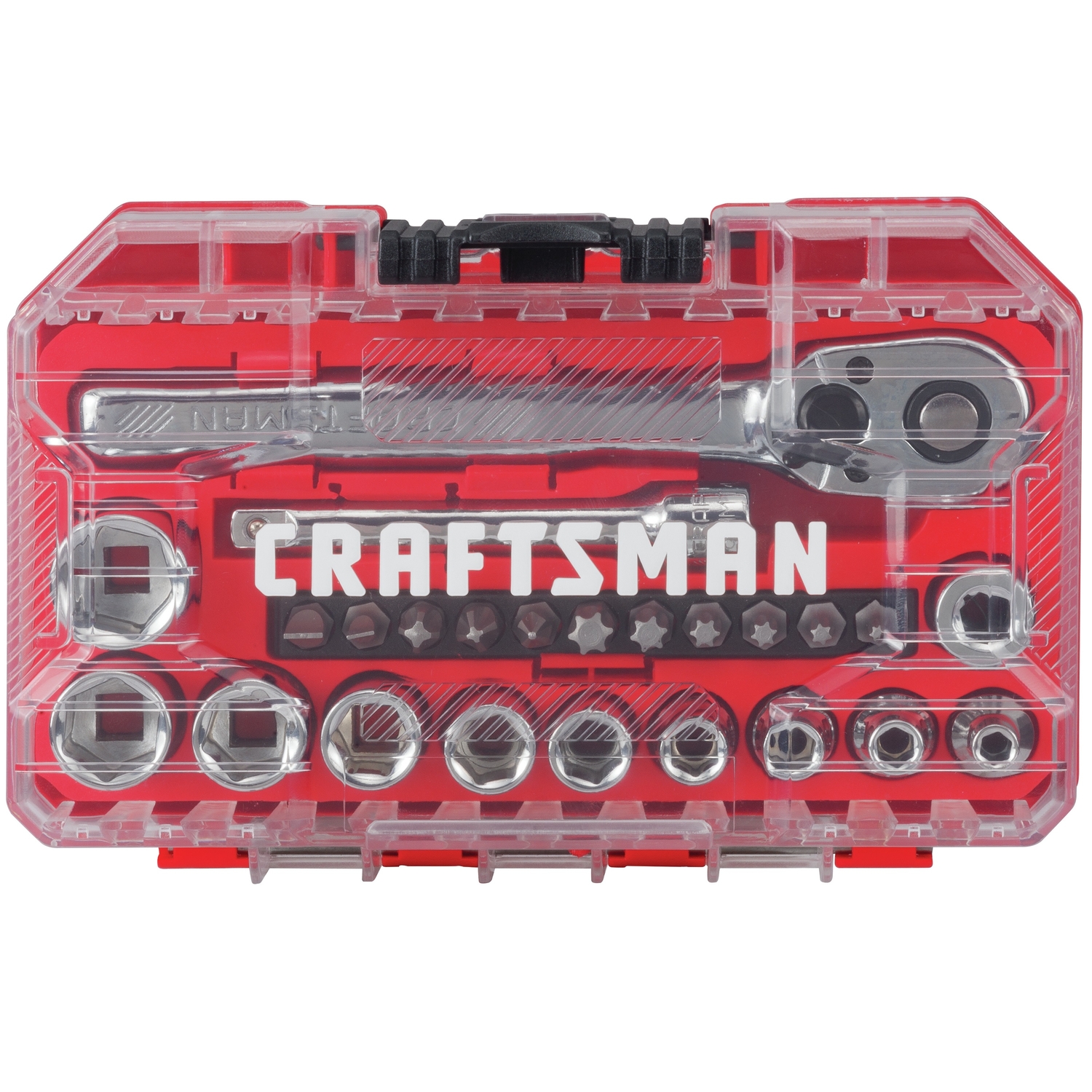 Craftsman 1/4 in. drive SAE 6 Point Mechanic's Tool Set 24 pc