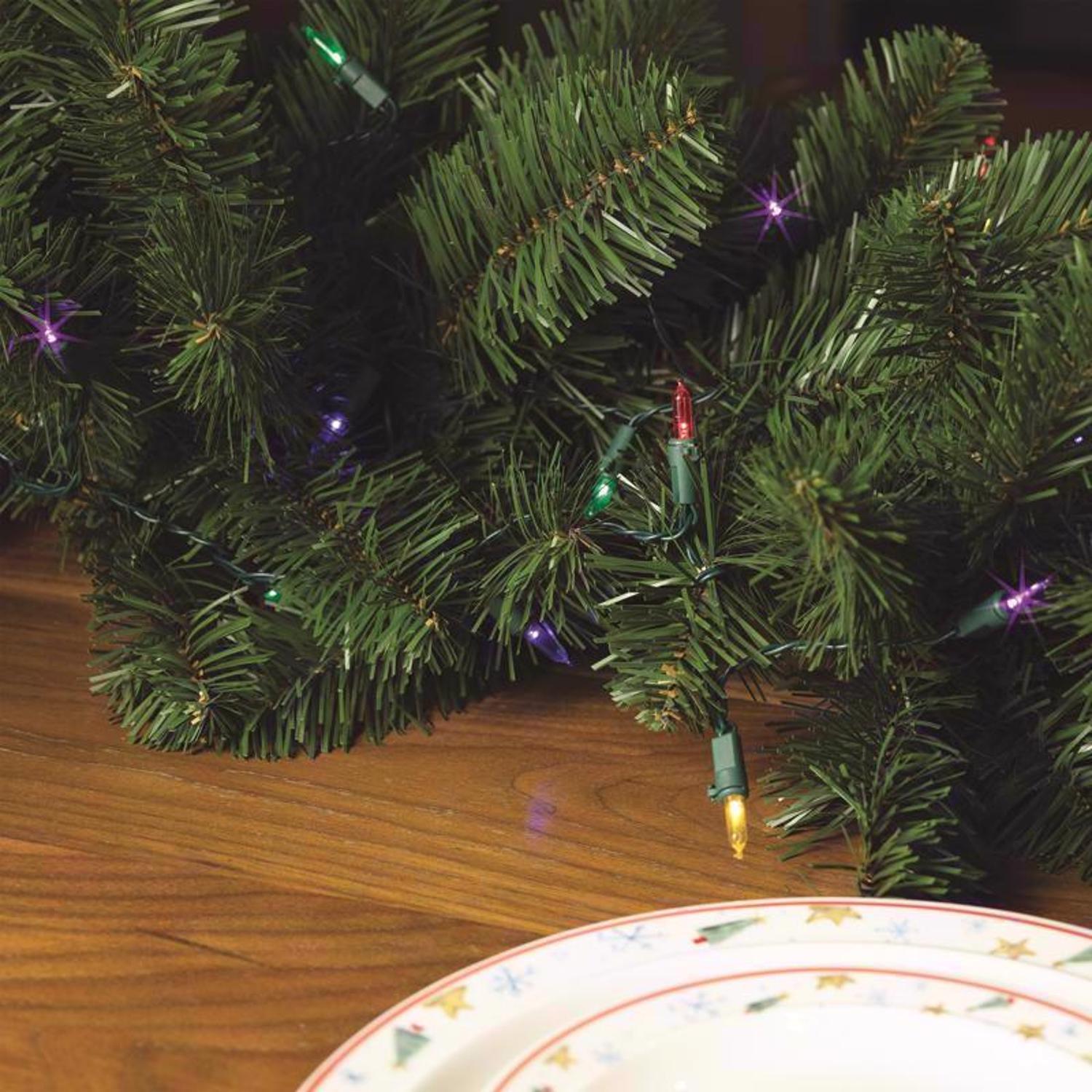 Celebrations Classic LED T5 Multicolored 100 ct String Christmas Lights 24.75 ft.