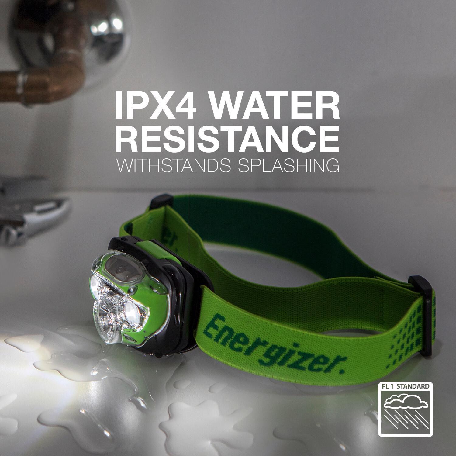 Energizer Vision HD + 350 lm Green LED Head Lamp AAA Battery