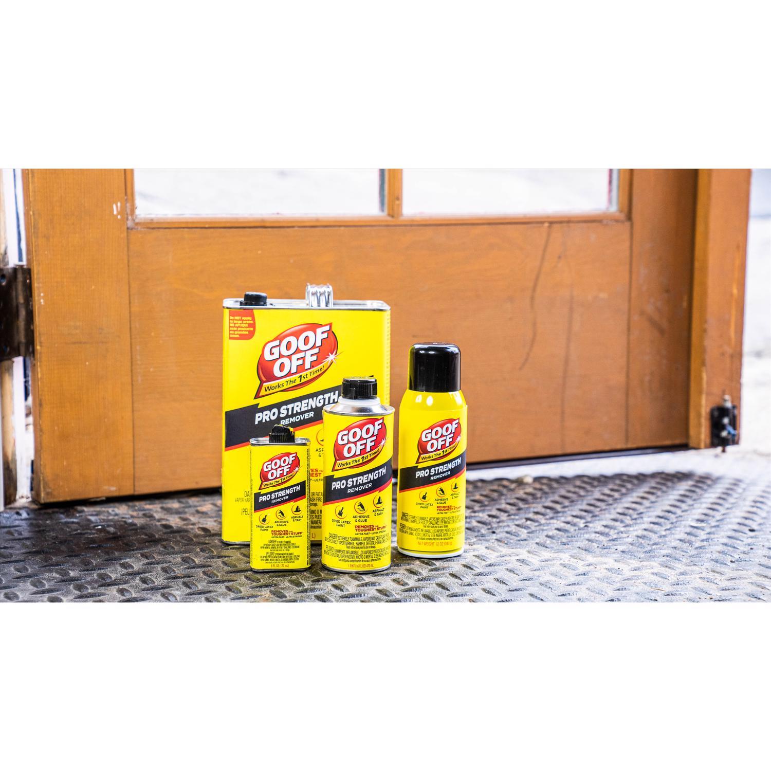 Goof Off Pro Strength Paint Remover 12 oz
