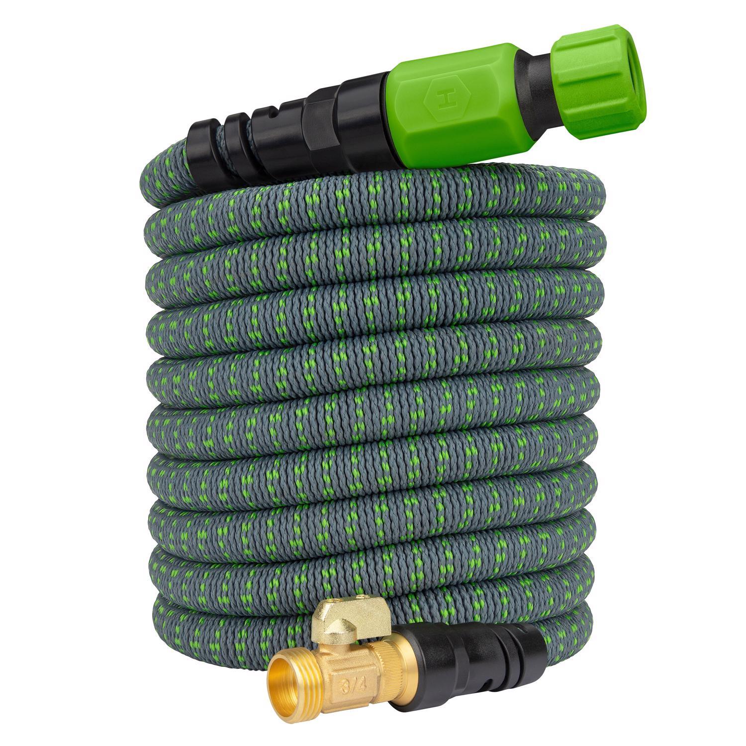 Hydrotech 5/8 in. D X 50 ft. L Medium Duty Professional Grade Expandable Lightweight Garden Hose