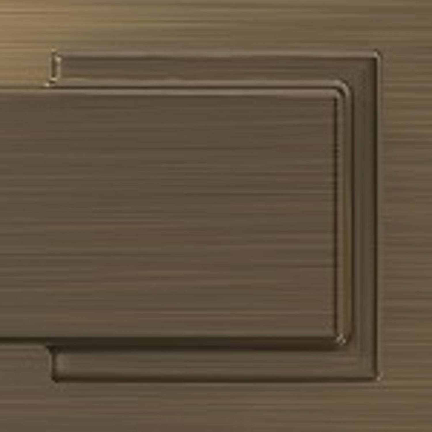 Schlage Georgian Antique Brass Knob and Single Cylinder Deadbolt 1-3/4 in.