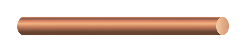Southwire 500 ft. 8/1 Solid Bare Copper Ground Wire Copper - Sold by the foot