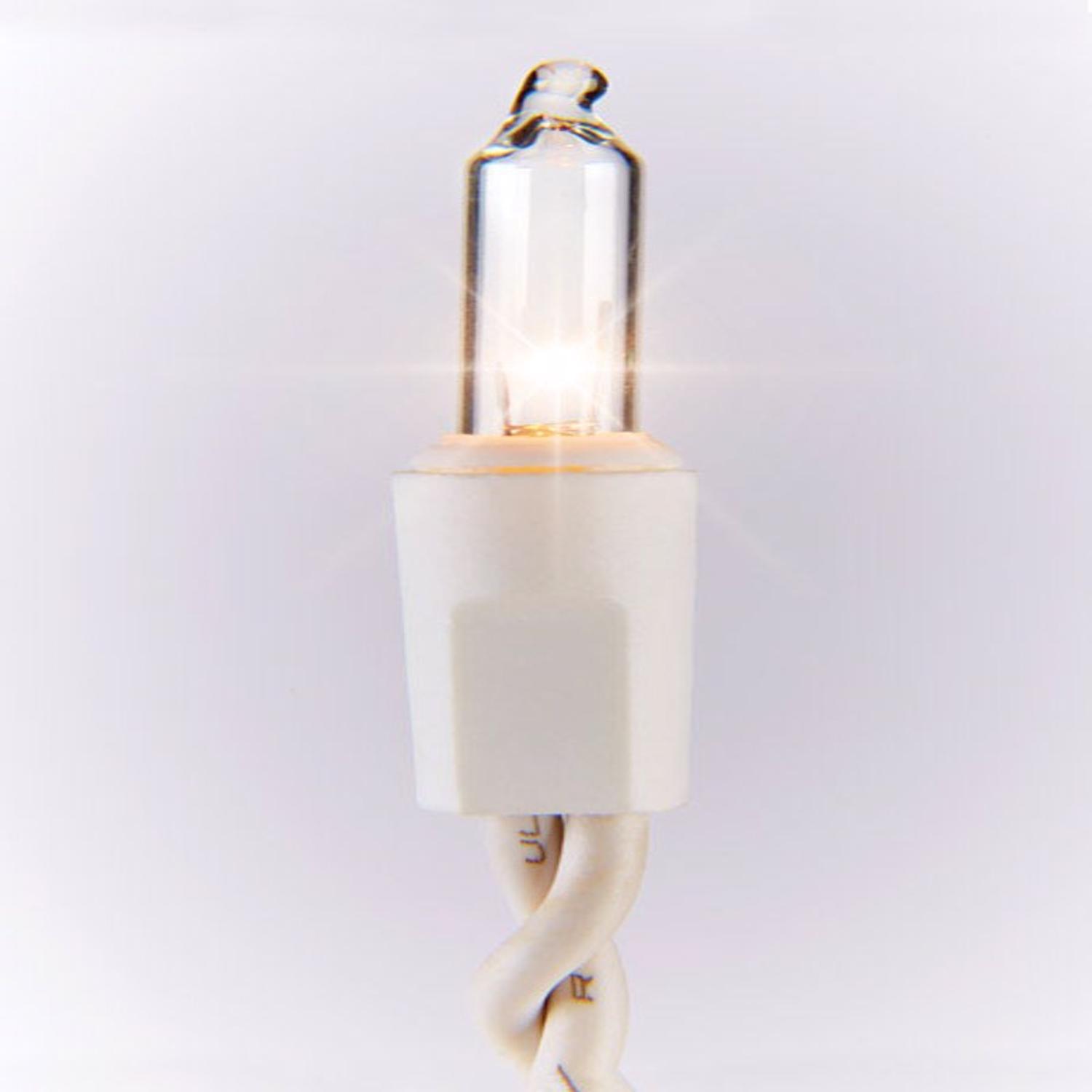 Celebrations Red Incandescent Mini Clear 300 ct Icicle Christmas Lights 17 ft.