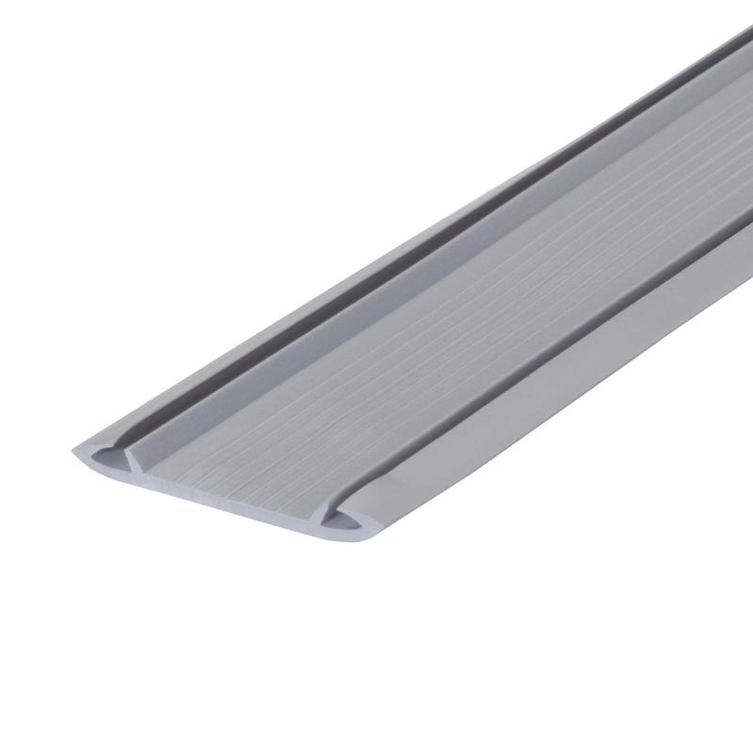 M-D 0.75 in. H X 3 in. W X 36 in. L Mill Aluminum Low Threshold Silver