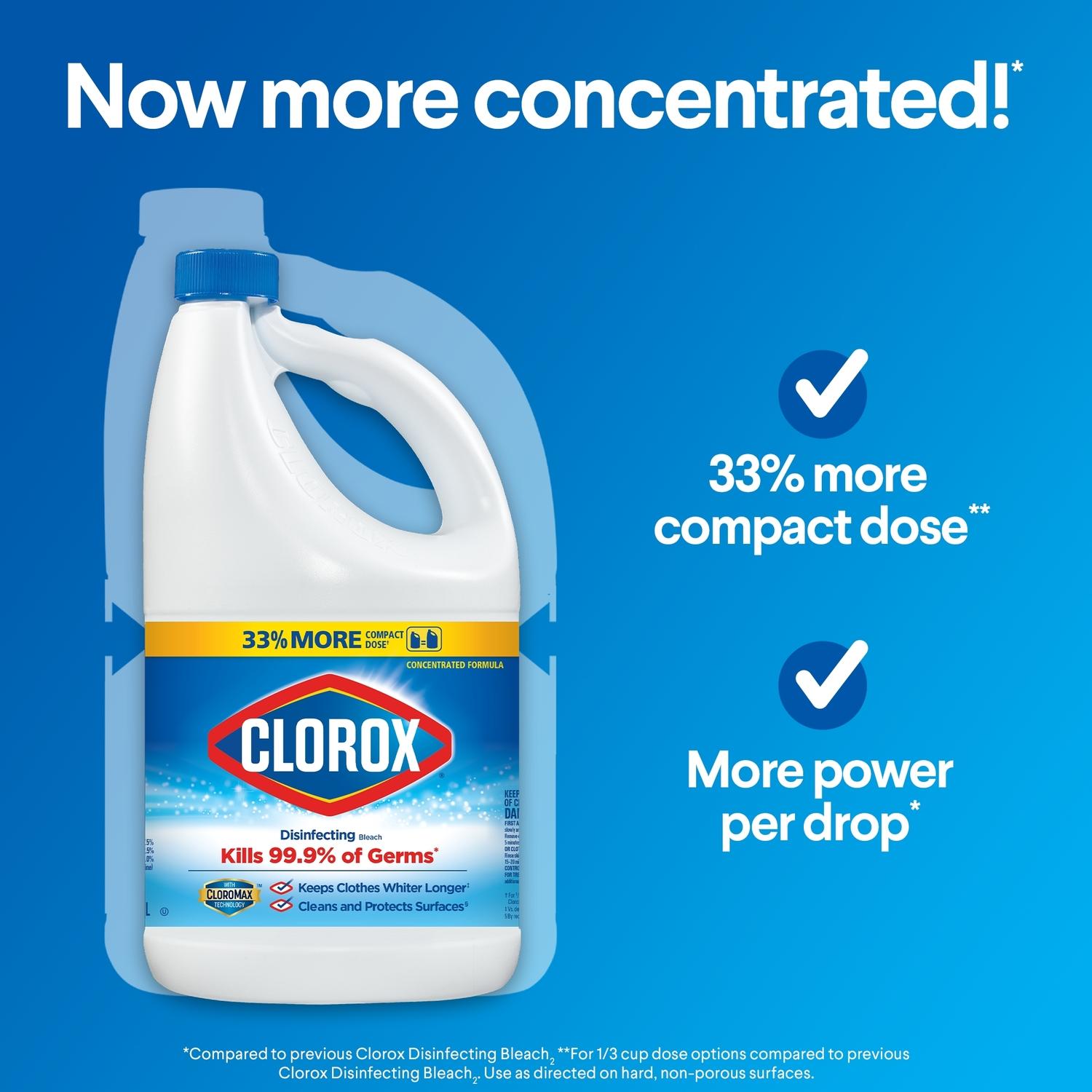 Clorox Regular Scent Disinfecting Bleach 81 oz