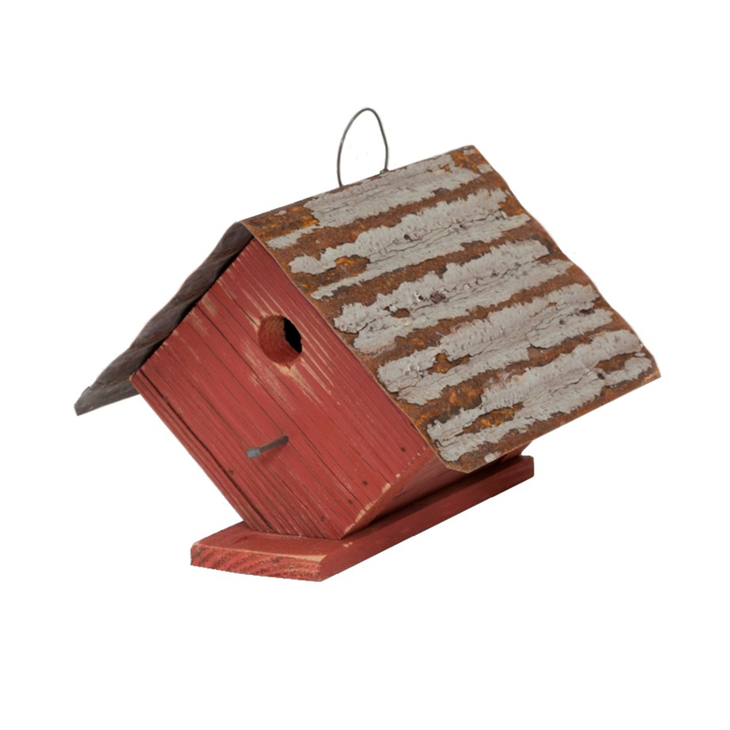 Home Bazaar 7-1/4 in. H Wood Birdhouse