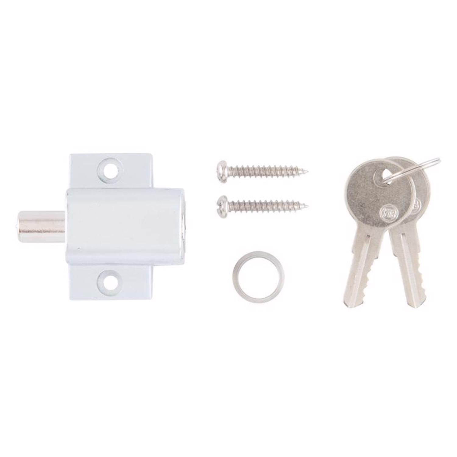 Ace Painted Aluminum Indoor Patio Door Lock