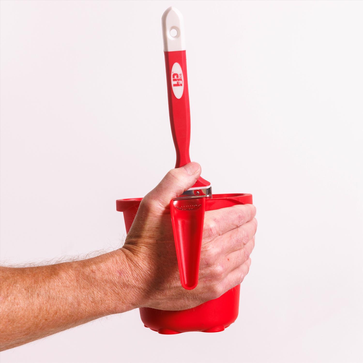 Handy Paint Cup Red 1 pt Paint Pail