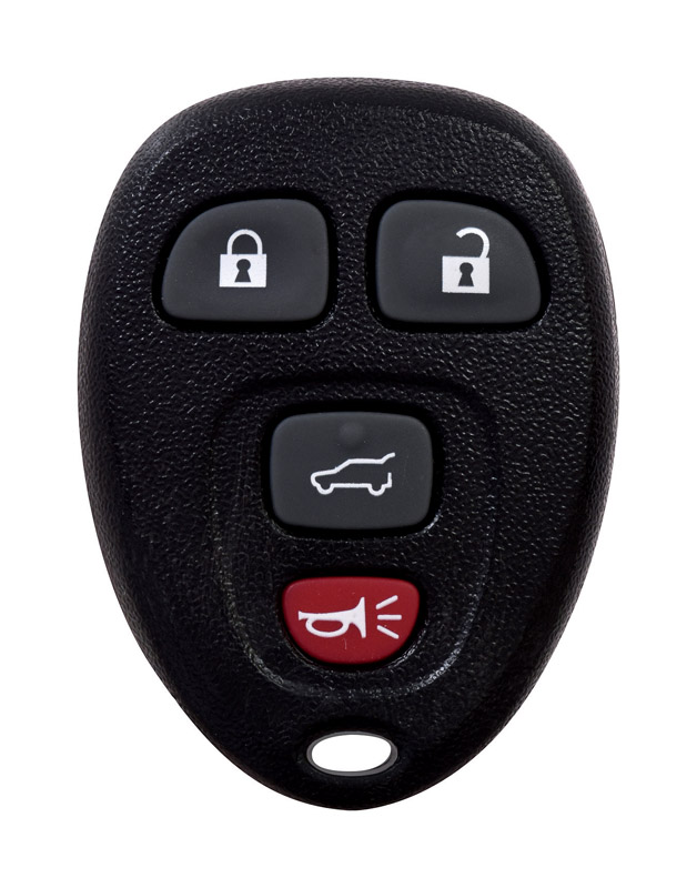 DURACELL Self Programmable Remote Automotive Replacement Key GM OUC60270 4-Button Remote L Doub