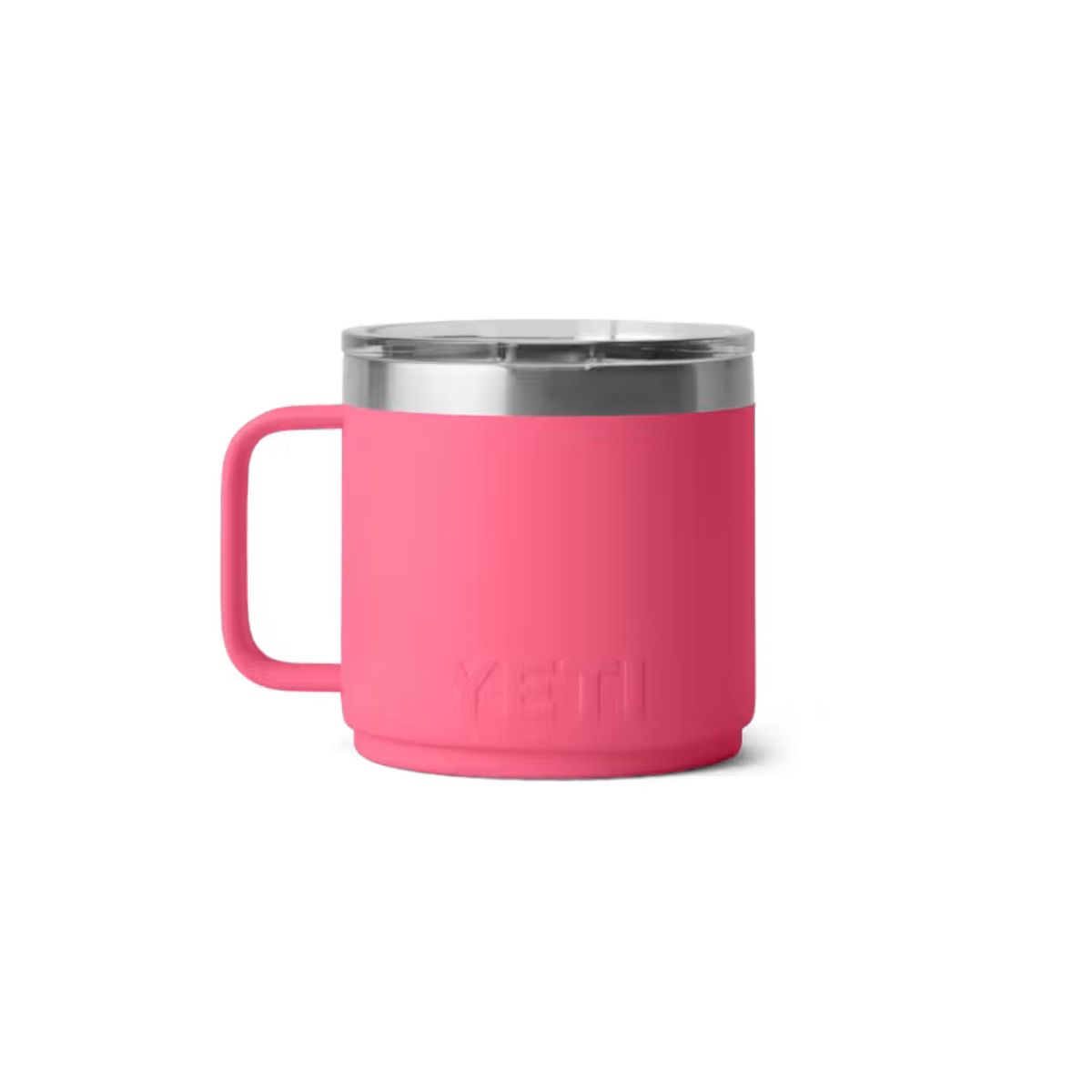 YETI Rambler 14 oz. Tropical Pink BPA Free Ceramic Lined Stackable Mug