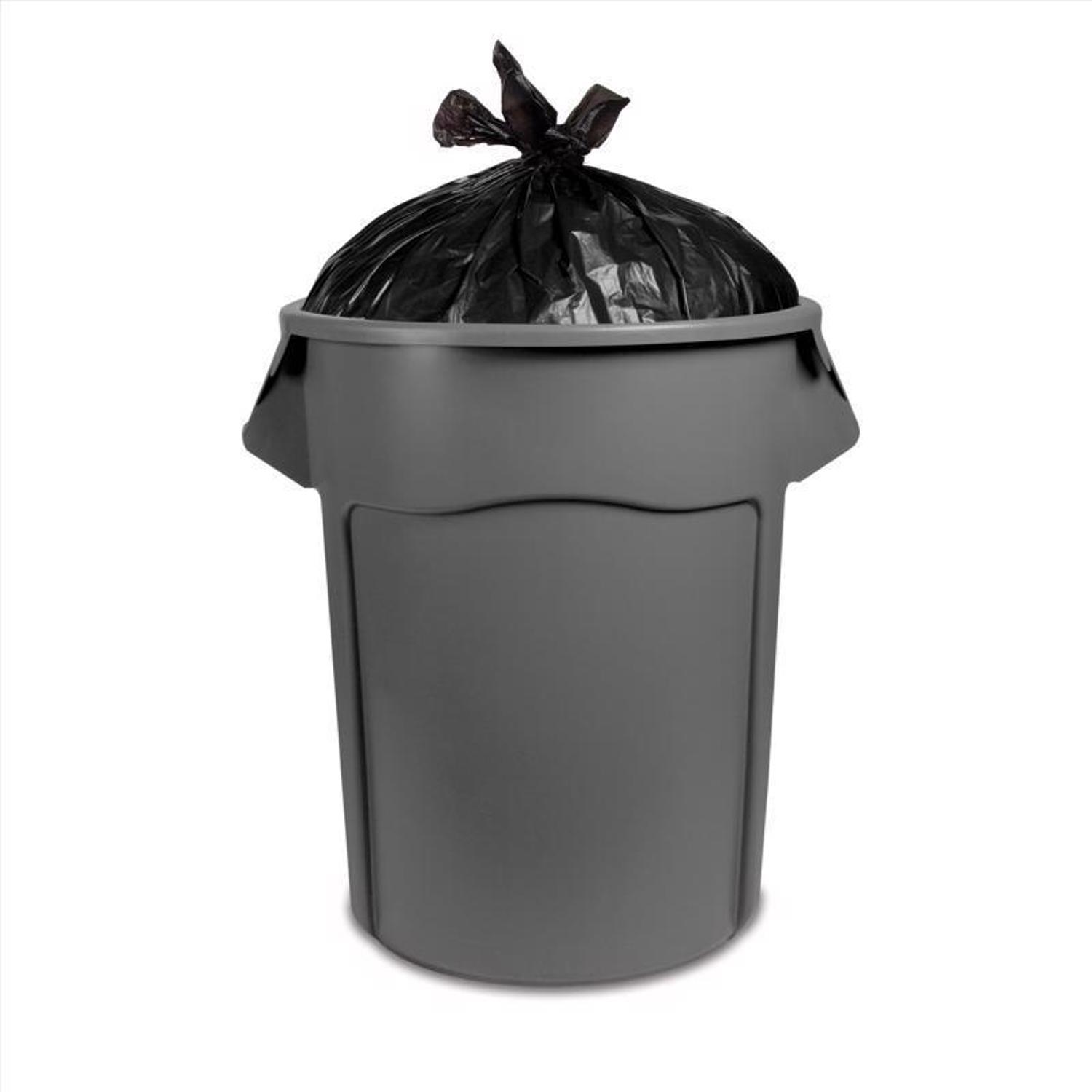 Ace 33 gal No Scent Scent Trash Bags Flap Tie 60 pk 0.85 mil