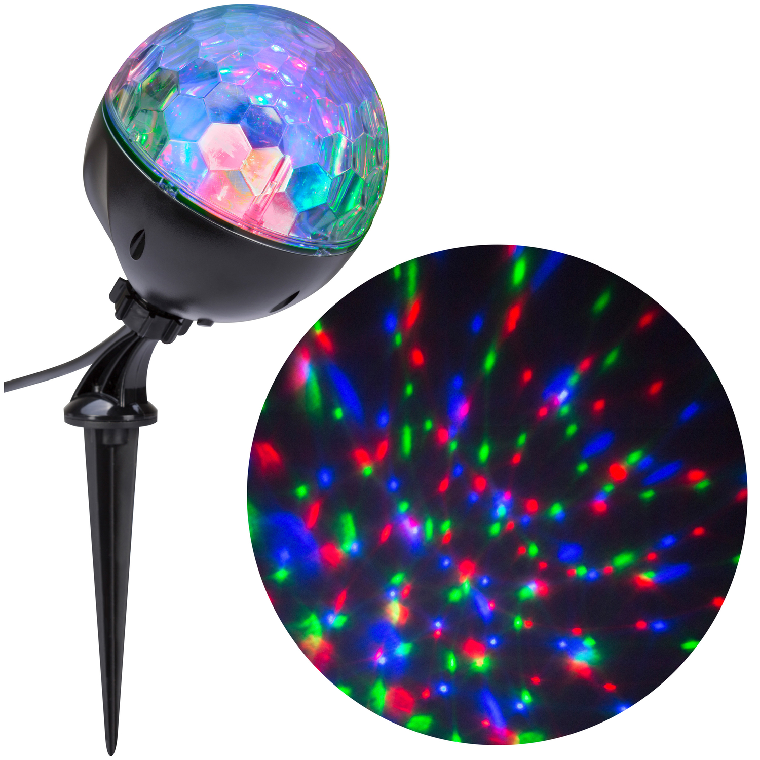 Gemmy LED Multicolored Christmas Light Projector