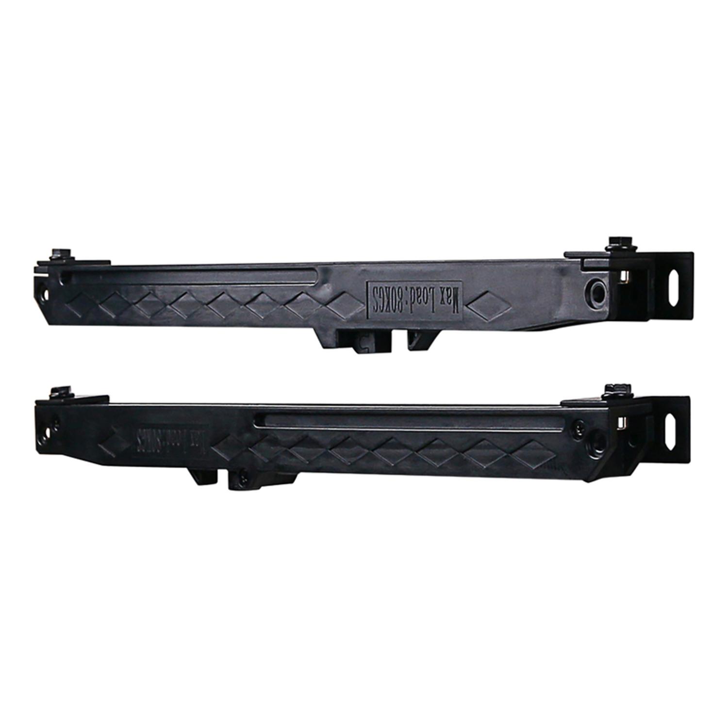 National Hardware Matte Black Metal Soft Close Kit 1 pc