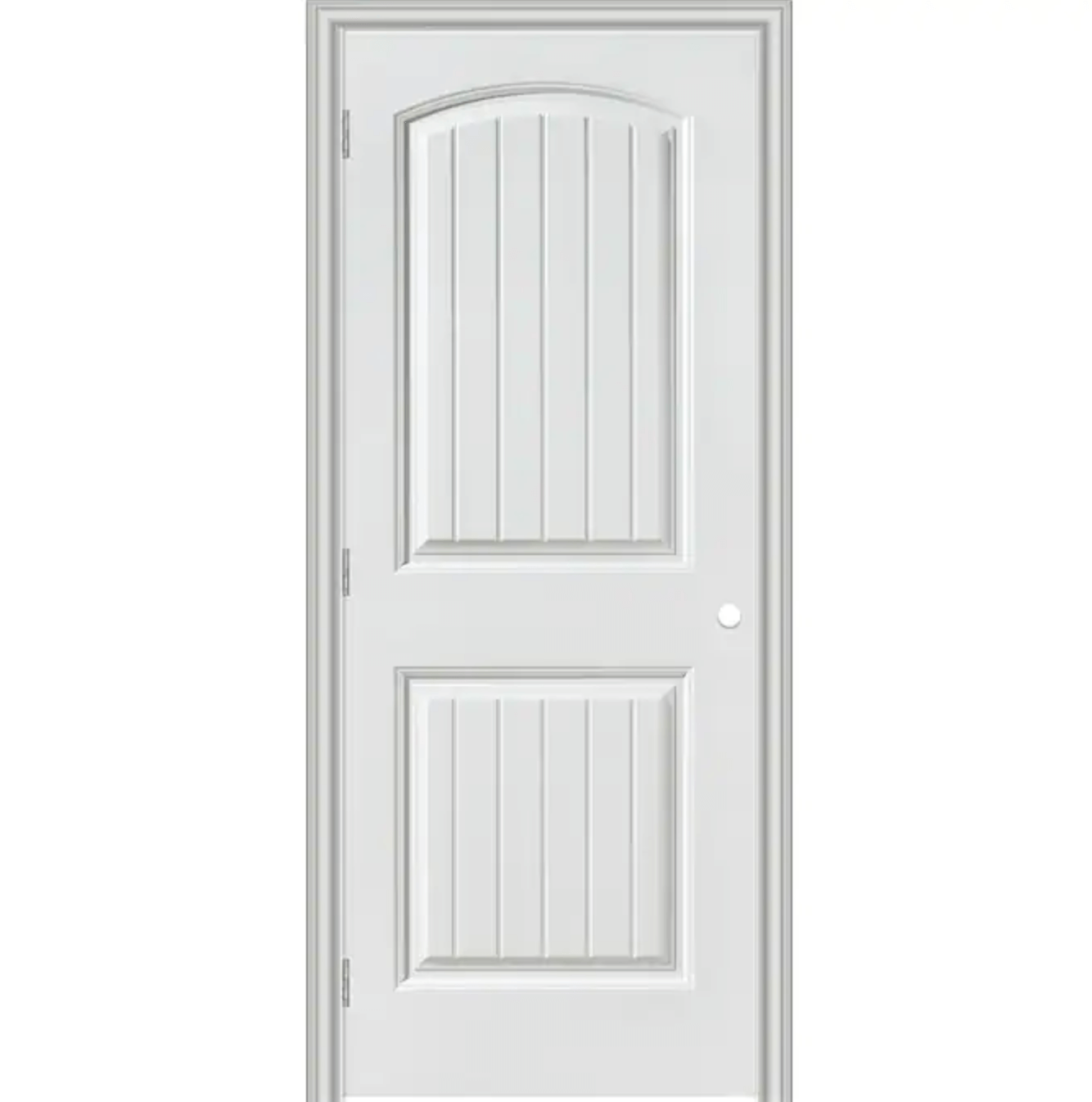 Masonite cheyenne 30"x80" primed smooth hollow core right hand single prehung interior door