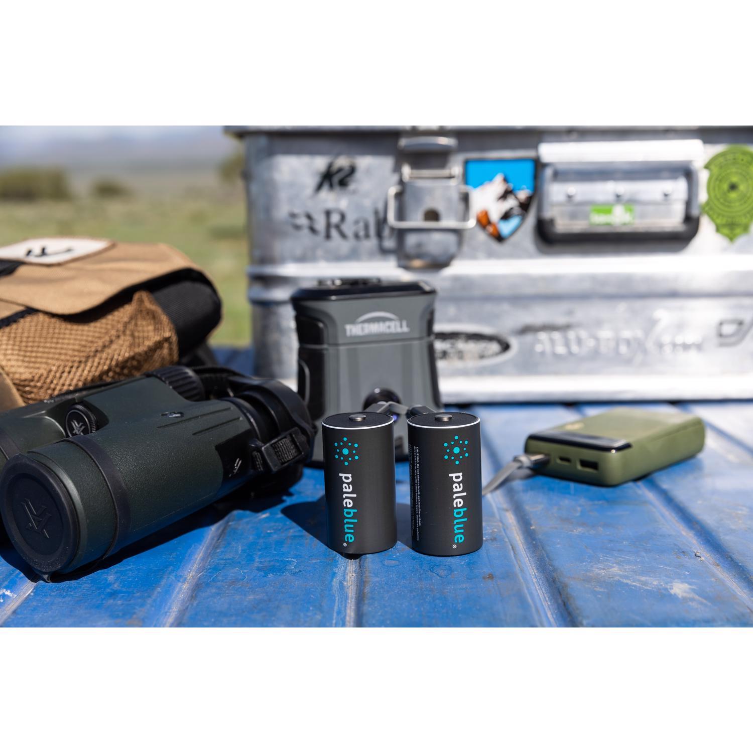 Pale Blue Earth C Lithium Batteries 2 Pack Clamshell