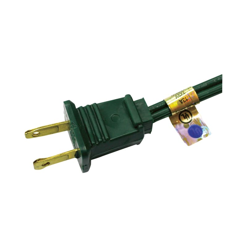 Ace Indoor 15 ft. L Green Extension Cord 16/2 SPT-2