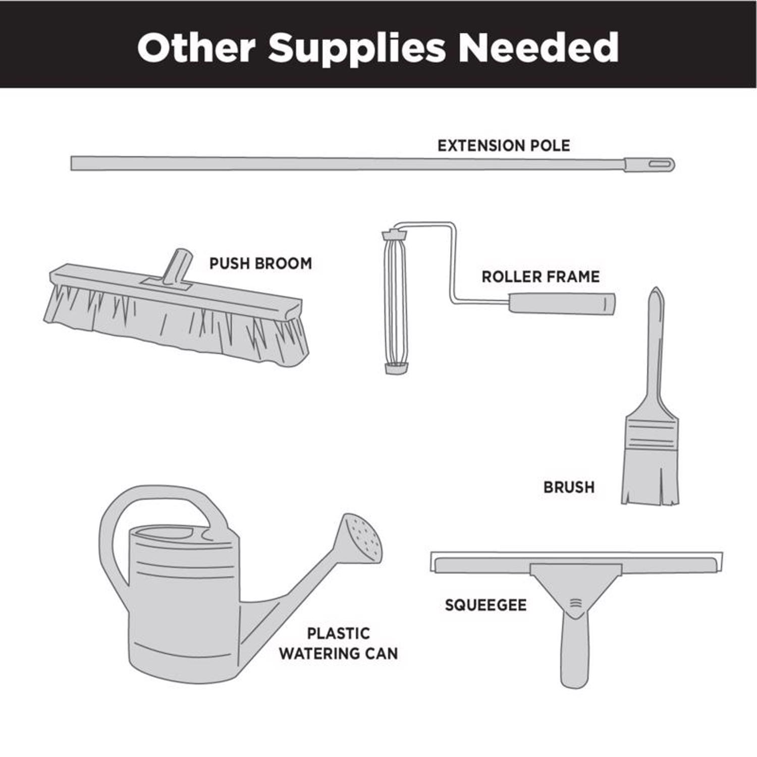 Rust-Oleum RockSolid Dark Gray Garage Floor Coating Kit 76 oz