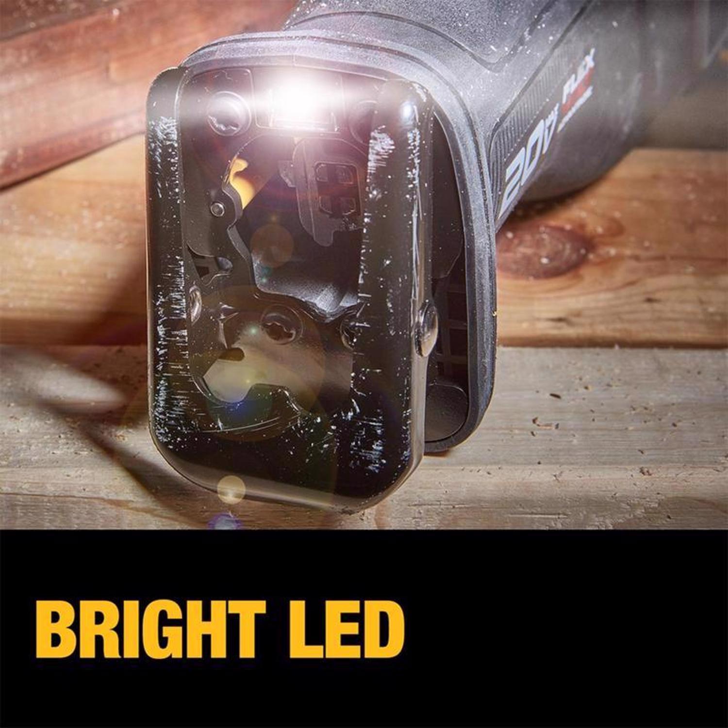 DeWalt 20V MAX FLEXVOLT ADVANTAGE Cordless Brushless Reciprocating Saw Tool Only
