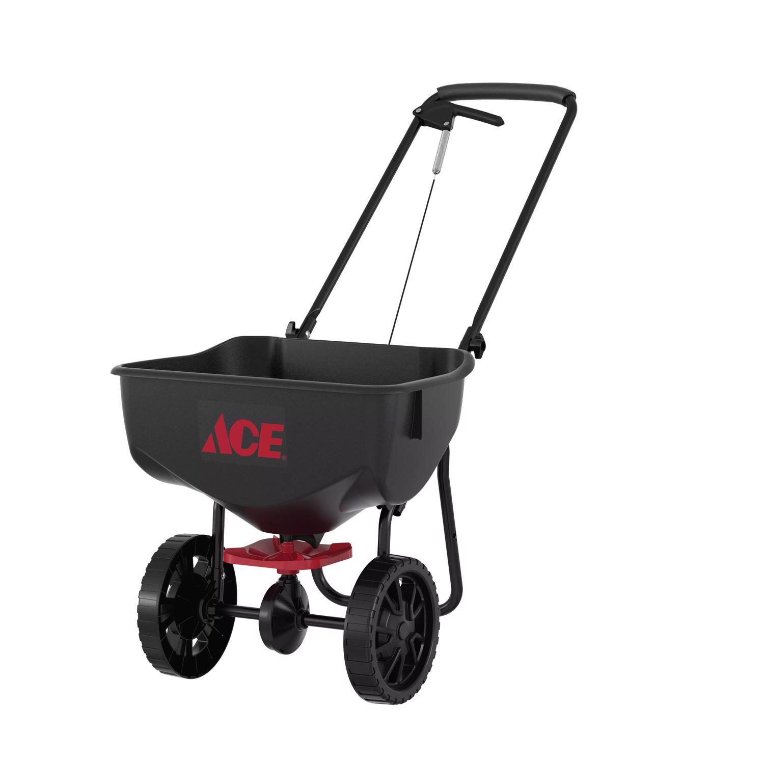 Ace Broadcast Push Spreader For Fertilizer/Ice Melt/Seed 10000 sq. ft.