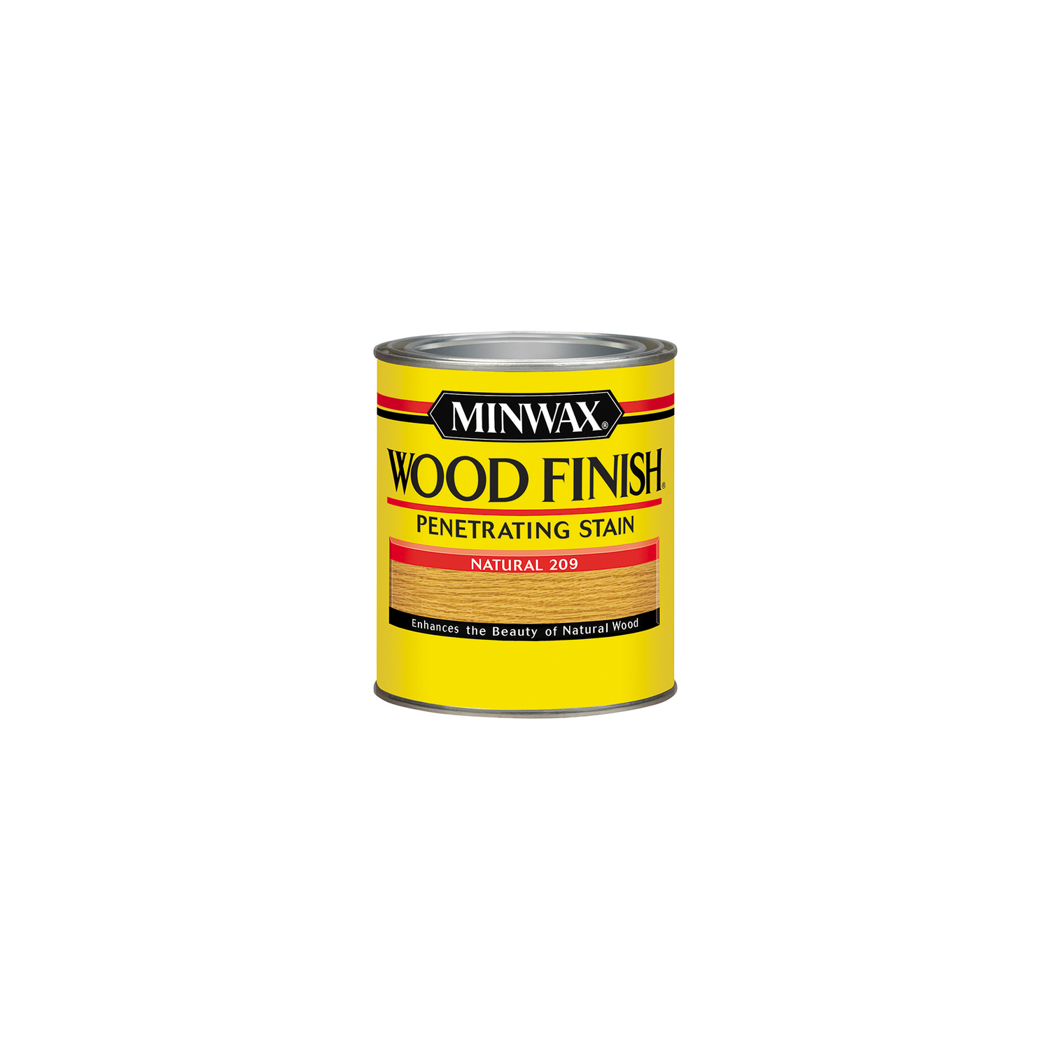 Minwax Wood Finish Semi-Transparent Natural Oil-Based Penetrating Wood Stain 0.5 pt