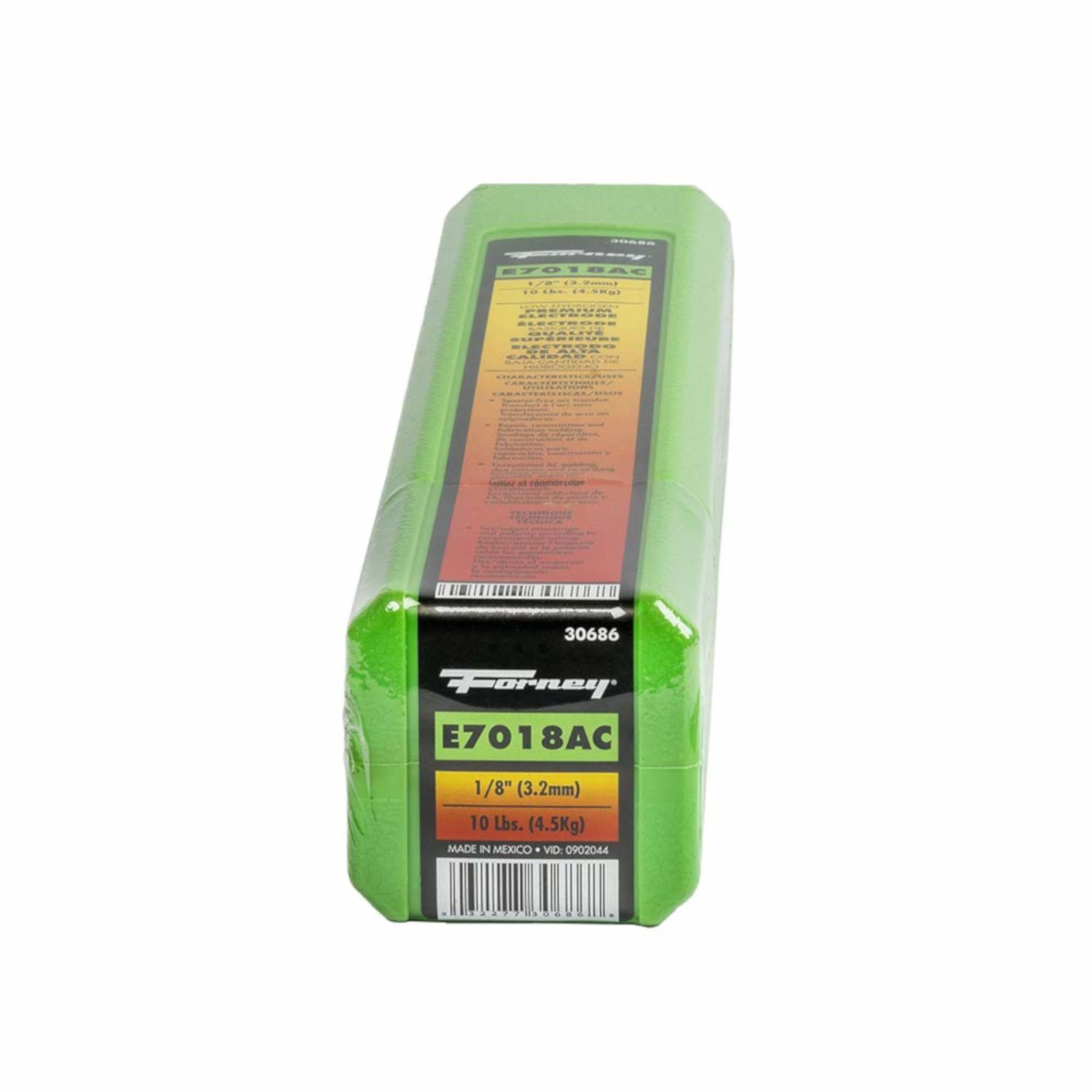 Forney 1/8 in. D X 14.6 in. L Mild Steel Low-Hydrogen Welding Rods 84000 psi 5 lb