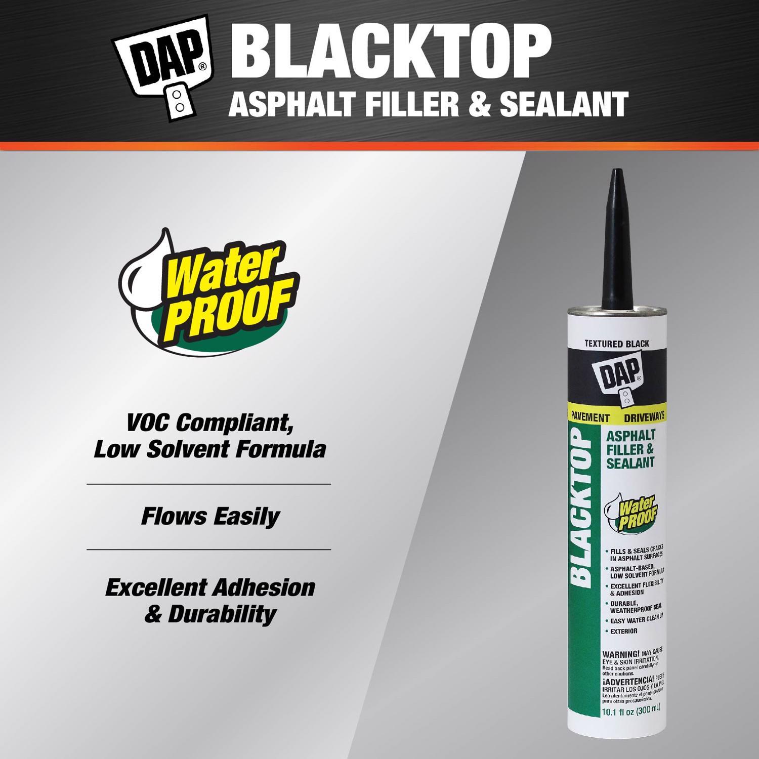 DAP Blacktop Black Synthetic Asphalt/Rubber Asphalt Sealant 10.1 oz