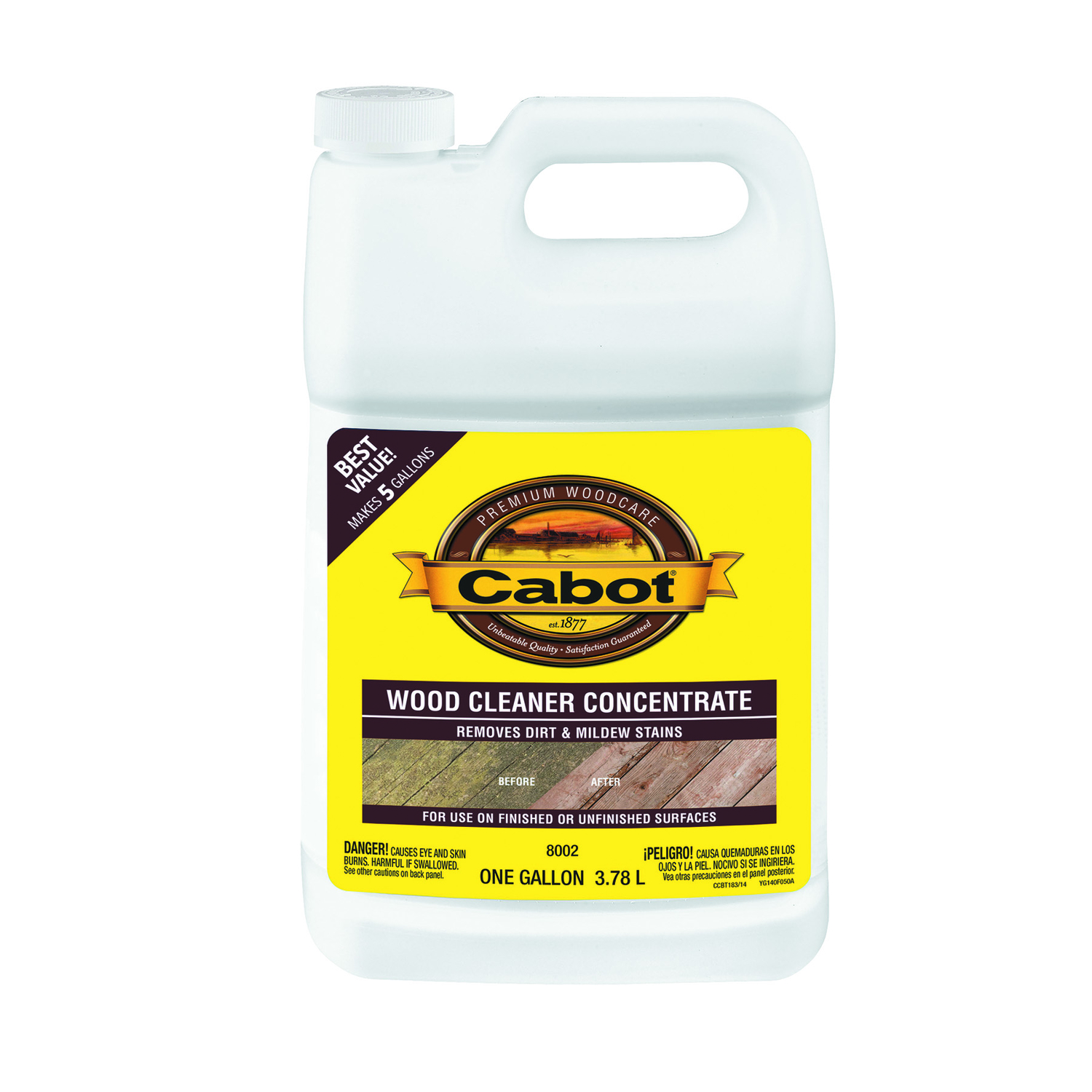 Cabot Wood Cleaner Concentrate Deck Cleaner gal