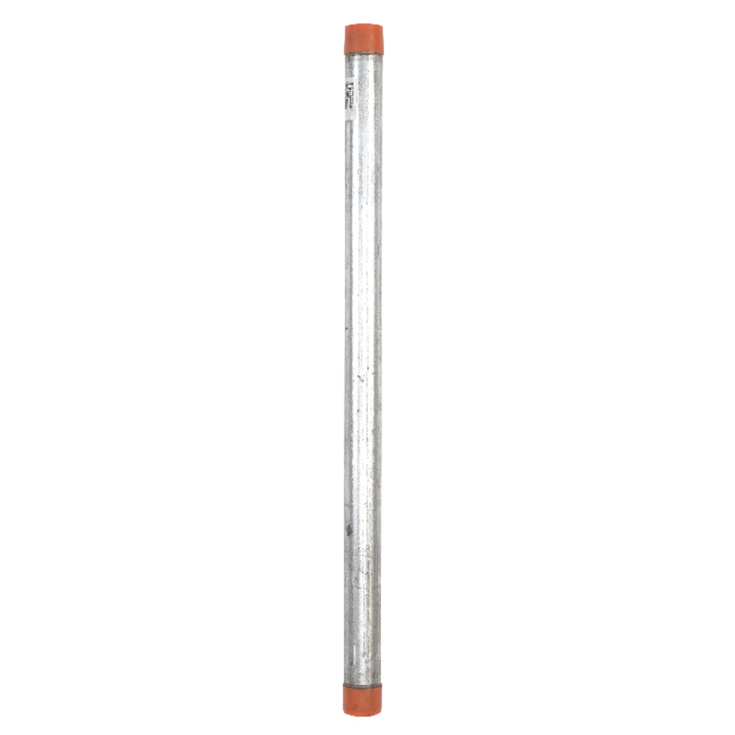 B&K Mueller 1 in. D X 24 in. L Galvanized Steel Pre-Cut Pipe