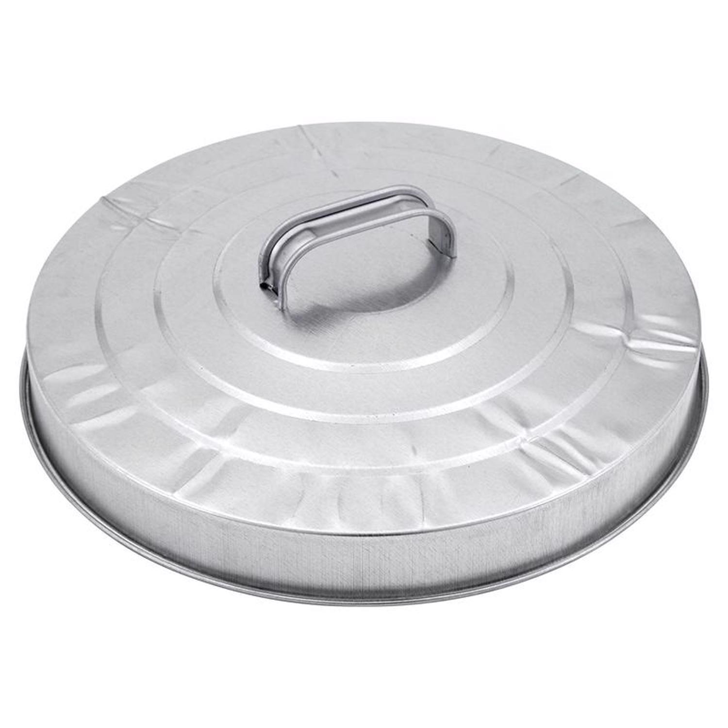 Behrens Gray Locking Lid Metal Pet Food Storage Container For All Pets
